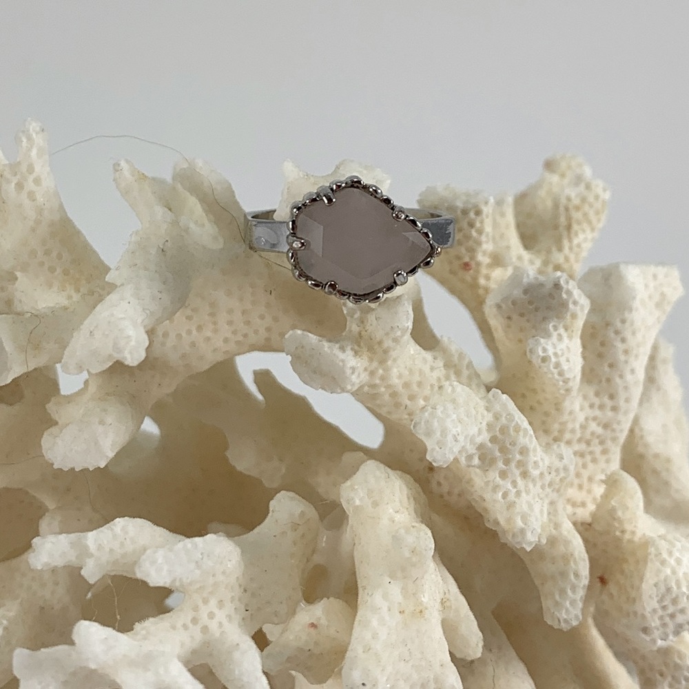 Kendra Scott Blush Stone Ring